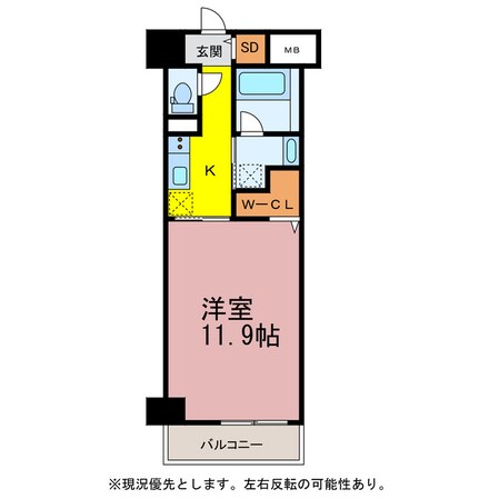 ベルオレイルの物件間取画像